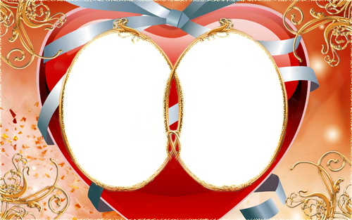 Photoshop Frame for Valentine's Day