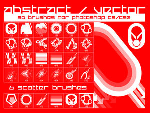 Abstract vector brushes