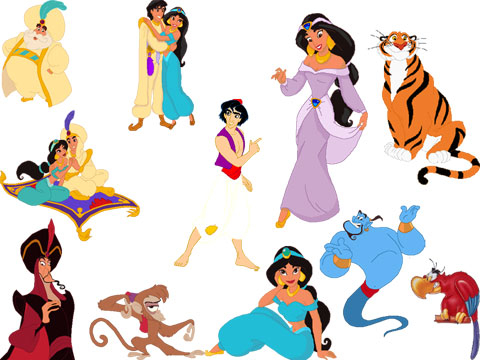Characters of Aladdin