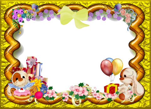 All the smiles birthday photo frame