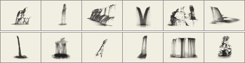 Waterfall brushes preview