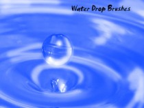 Waterdrop Brushes for Photoshop