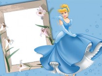 Cinderella photo frame