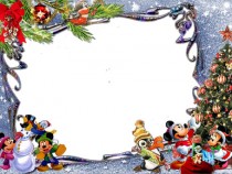 New Year with Mickey photo frame