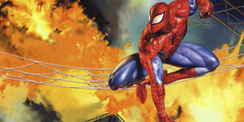 Spider-Man Photoshop template
