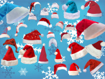 Santa Hats collection for Photoshop
