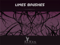 Lines brushes for Photoshop